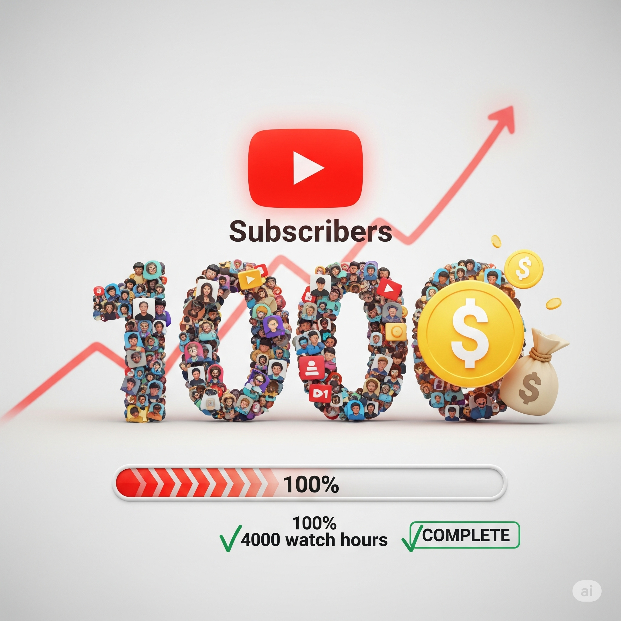 Требования YouTube партнерская программа 1000 подписчиков - Монетизация канала