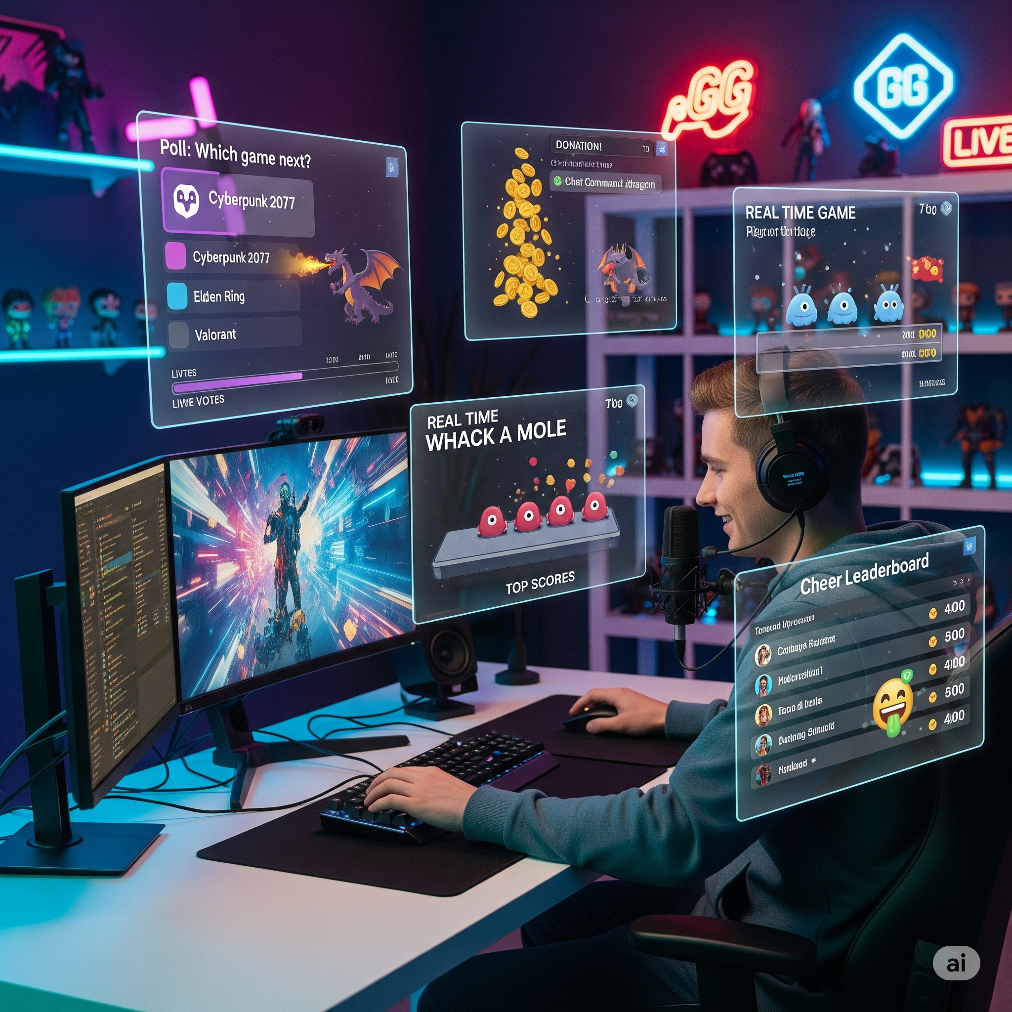 Идеи интерактивного контента для Twitch
