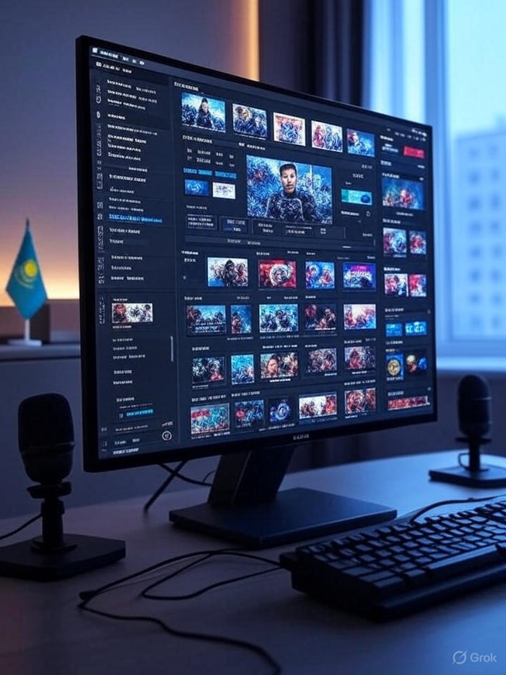 Интерфейс OBS Studio для настройки игрового стрима