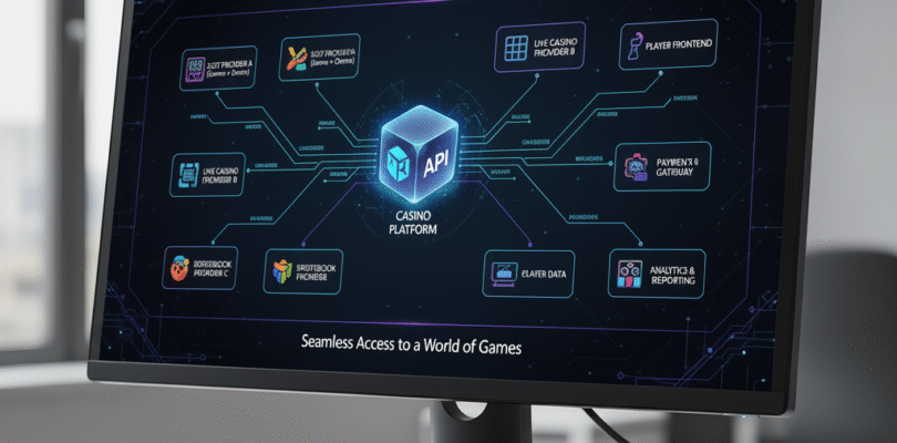 Схема интеграции API казино с игровыми провайдерами