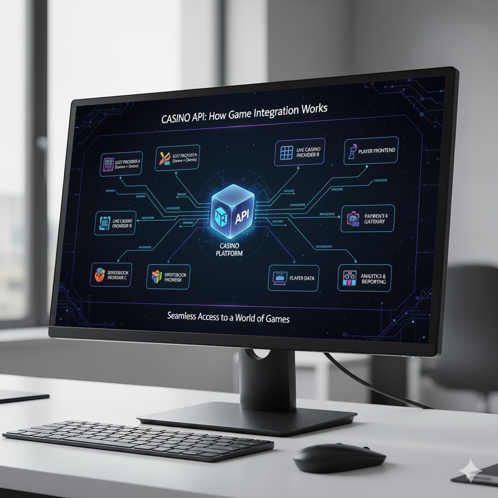 Схема интеграции API казино с игровыми провайдерами