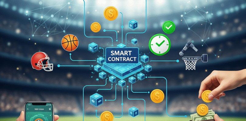 Схема работы смарт-контрактов в ставках