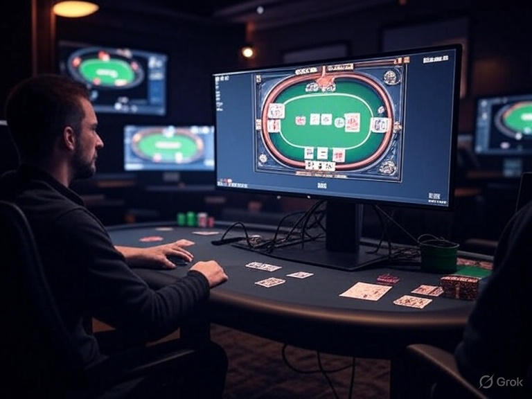 Интерфейс HUD для покерного мультитейблинга