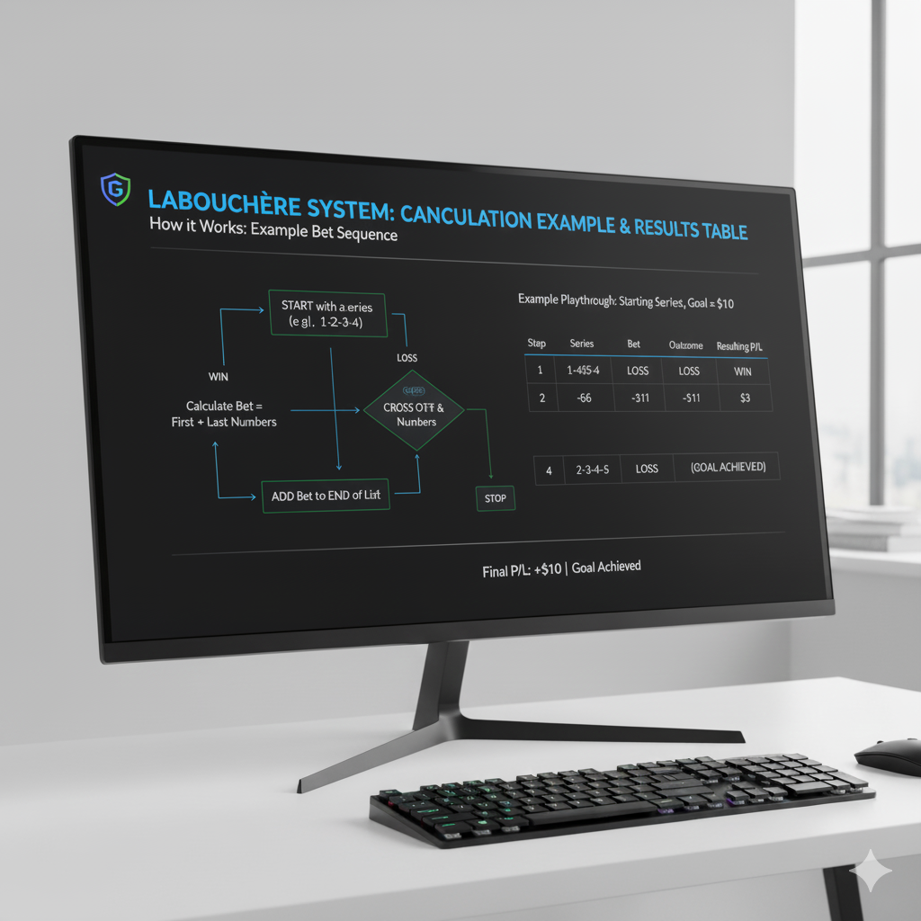 Пример расчета ставок по системе Лабушер с таблицей результатов