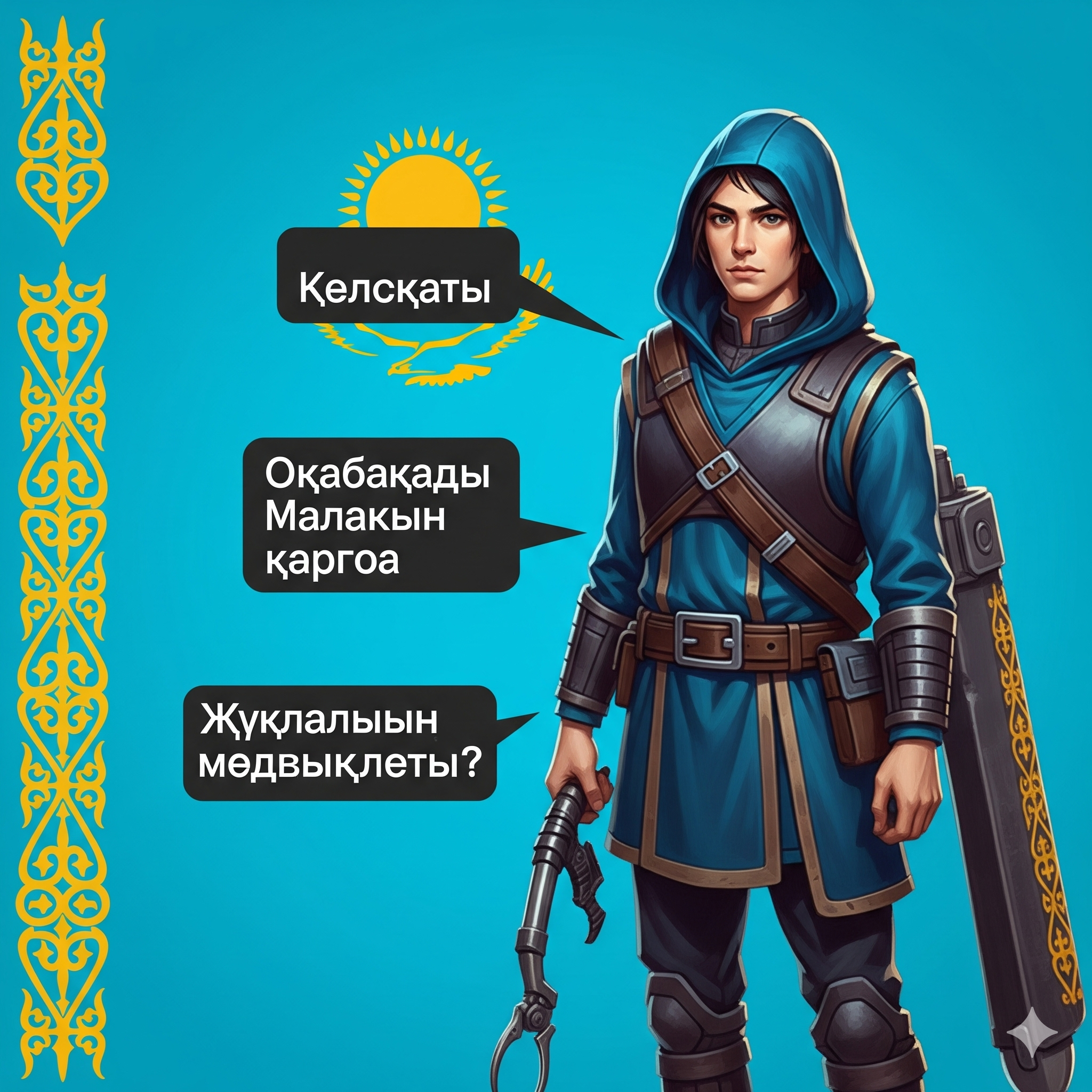 Многоязычное общение казахстанских геймеров