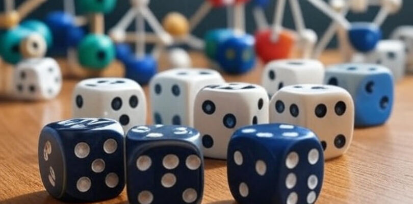 Физика броска кубика и траектория полета игральной кости