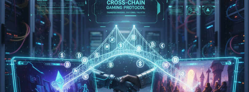 Схема работы мостов между блокчейн-сетями для игр