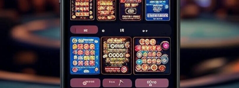 Мобильная оптимизация казино в Казахстане - интерфейс на смартфоне