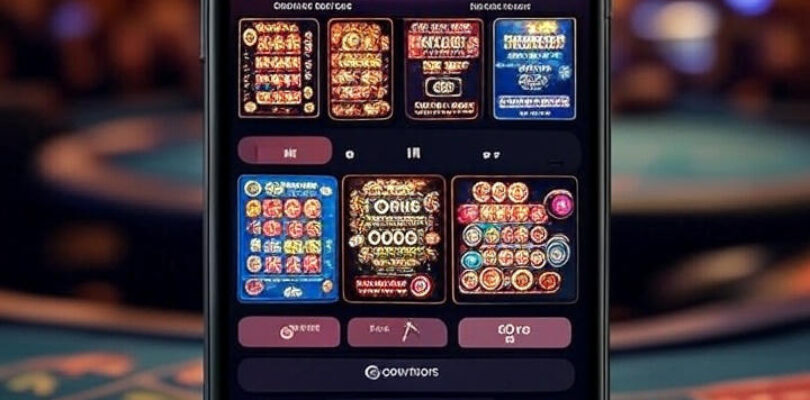 Мобильная оптимизация казино в Казахстане - интерфейс на смартфоне