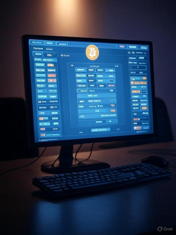 Интерфейс первых биткоин-казино 2013-2014 годов