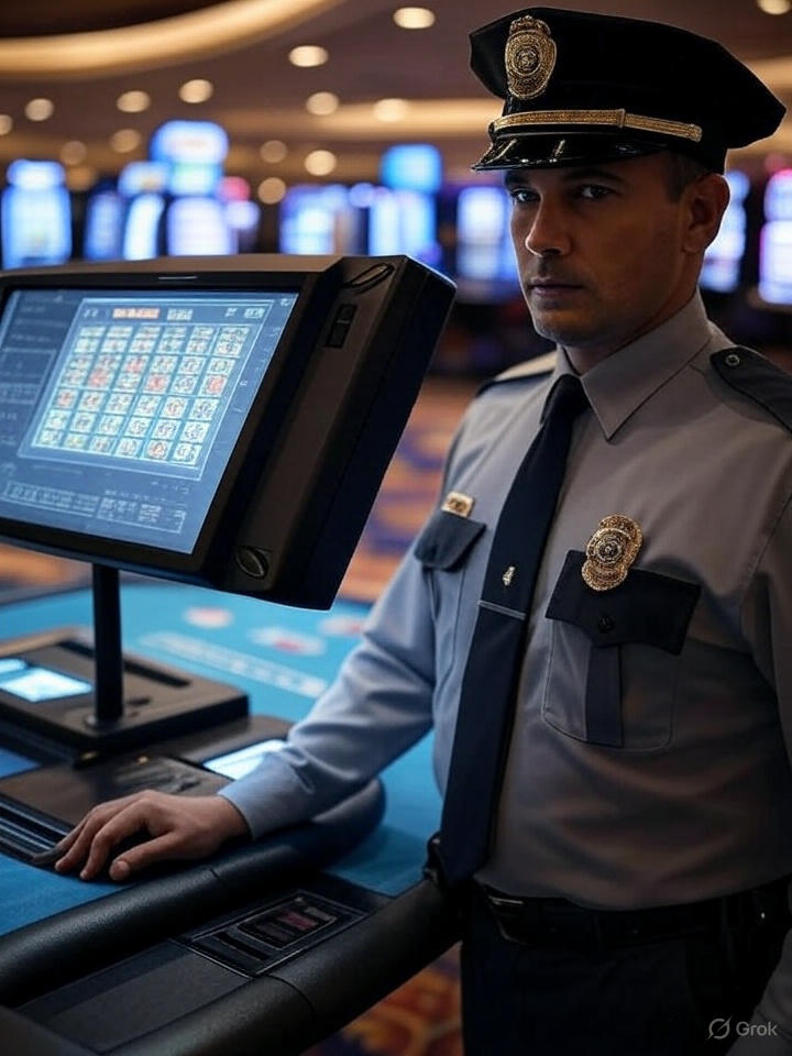 Многоуровневая система безопасности казино