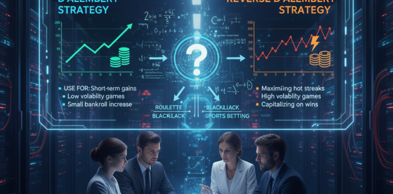 Схема работы системы Д'Аламбер для управления капиталом