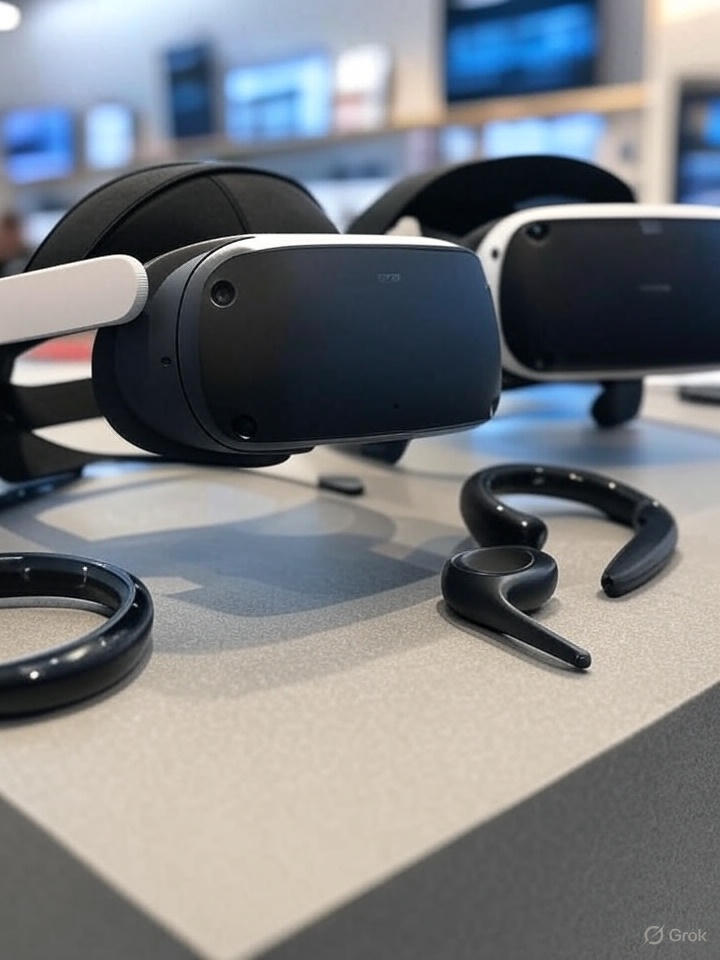 Технические характеристики VR шлемов