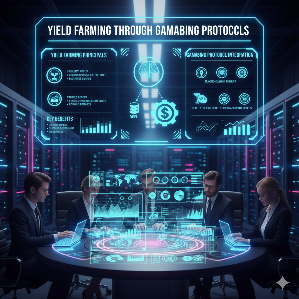 Схема работы yield farming через гемблинг-протоколы