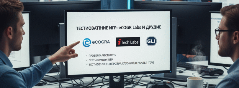 Процесс сертификации игр в независимых лабораториях