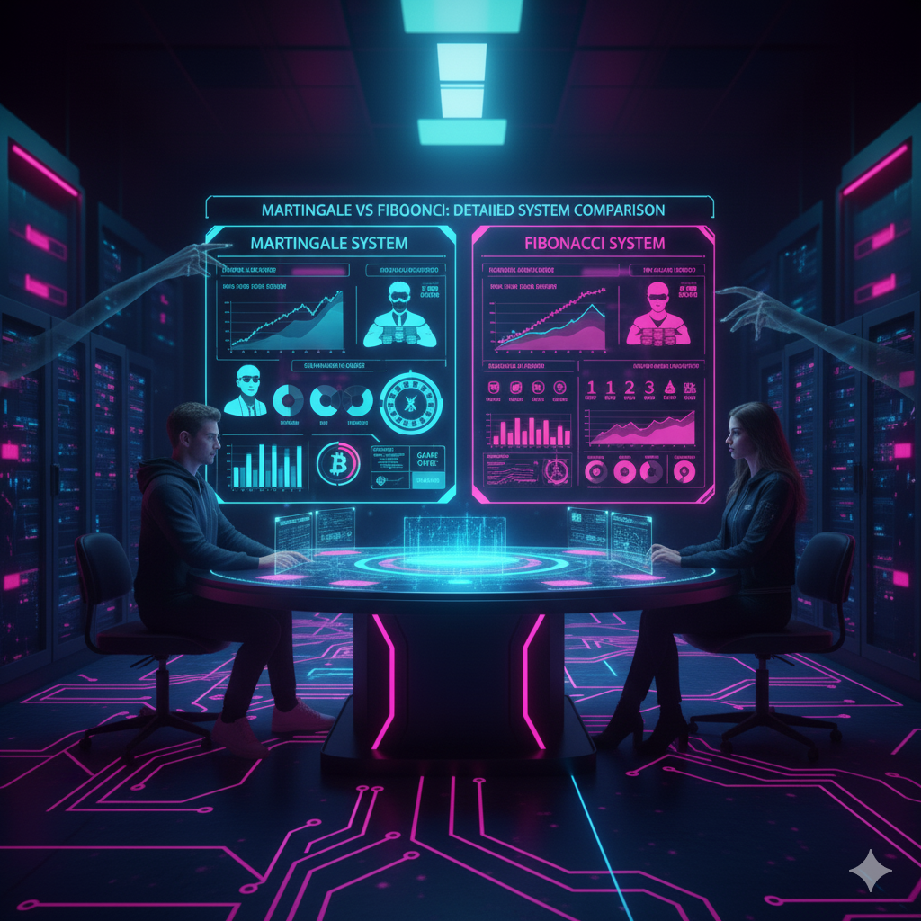 Сравнение систем ставок Мартингейл и Фибоначчи