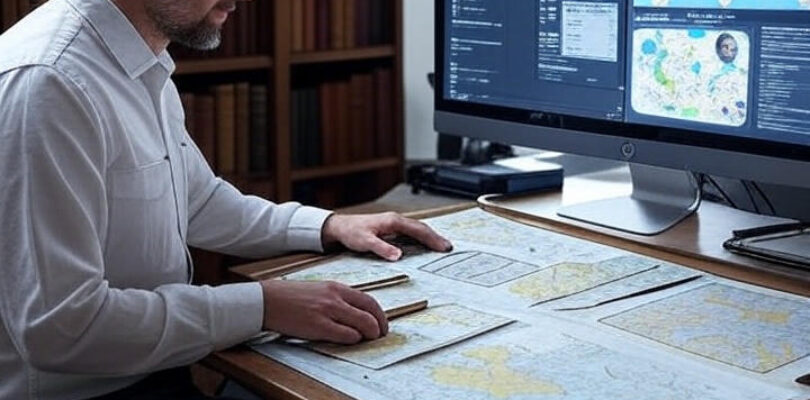 Карта геотаргетинга в Казахстане с основными регионами