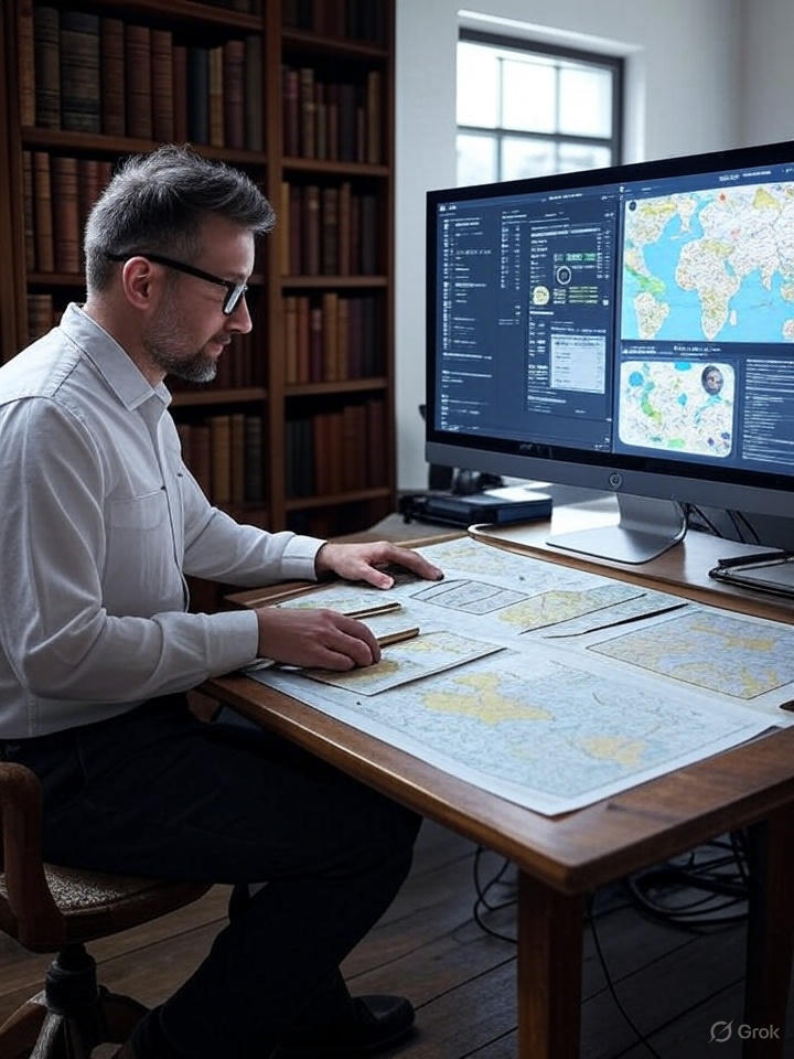 Карта геотаргетинга в Казахстане с основными регионами