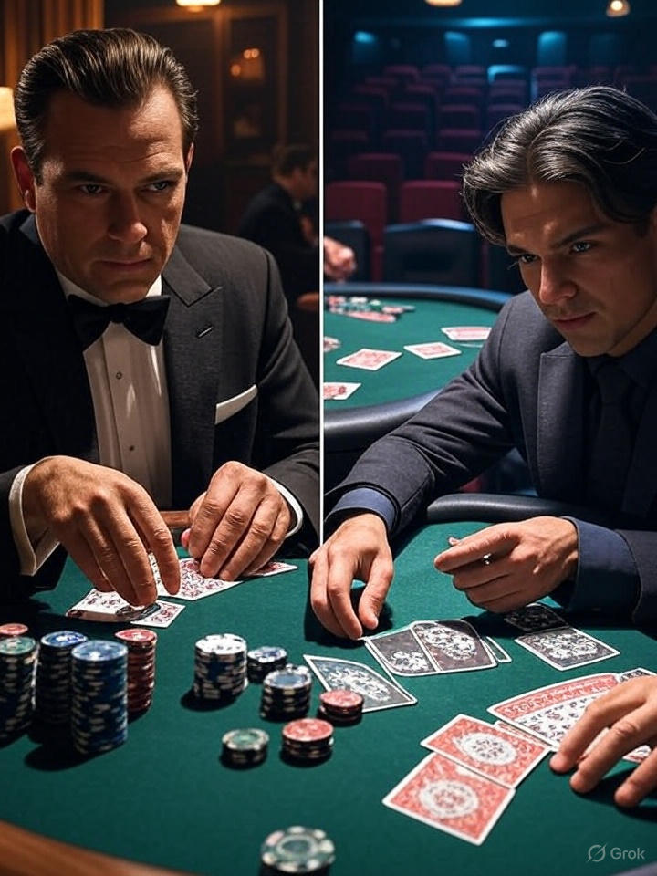 Классическая сцена покера в кино