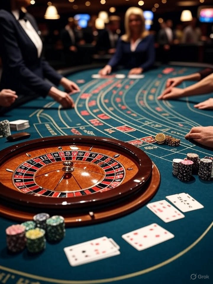 Преимущество казино в различных азартных играх