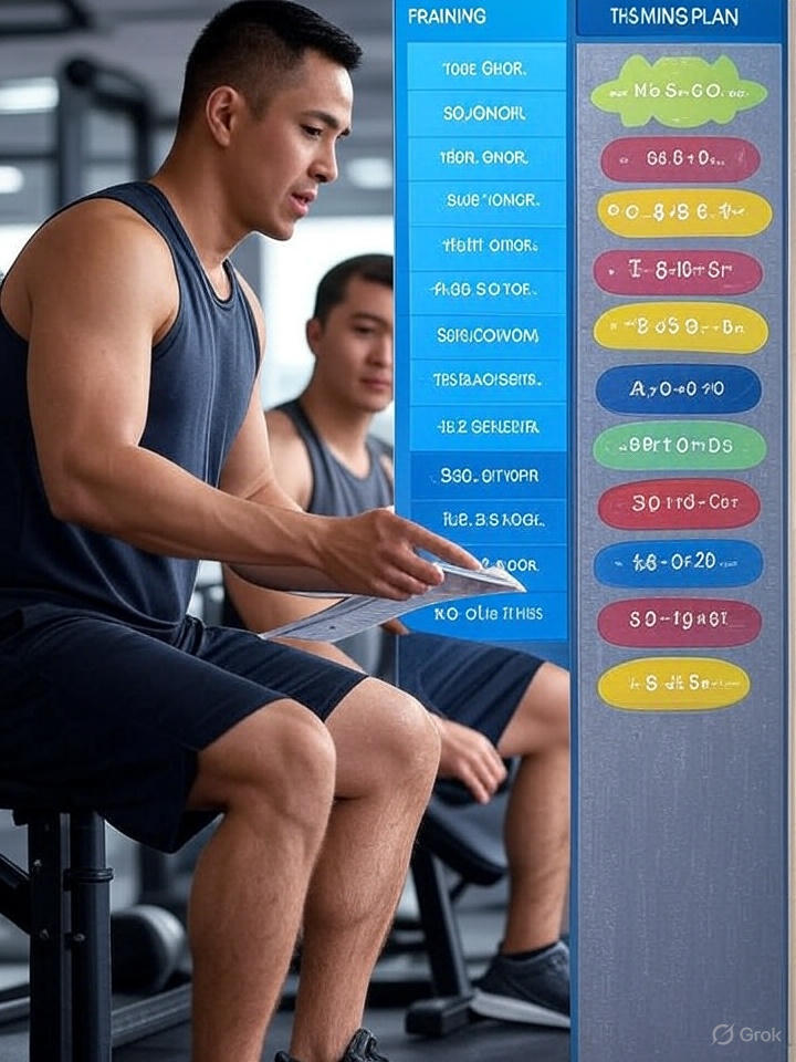 Структура тренировочного плана для новичков по системе 1-3-2-6