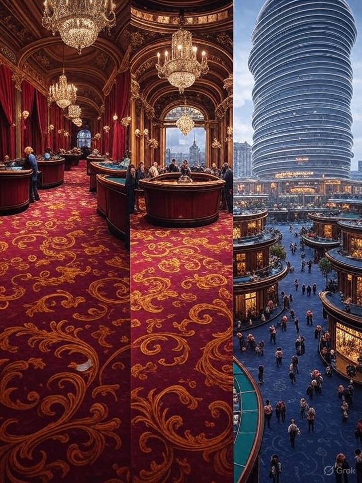 Развитие игорных домов в европейских курортных городах XVIII века