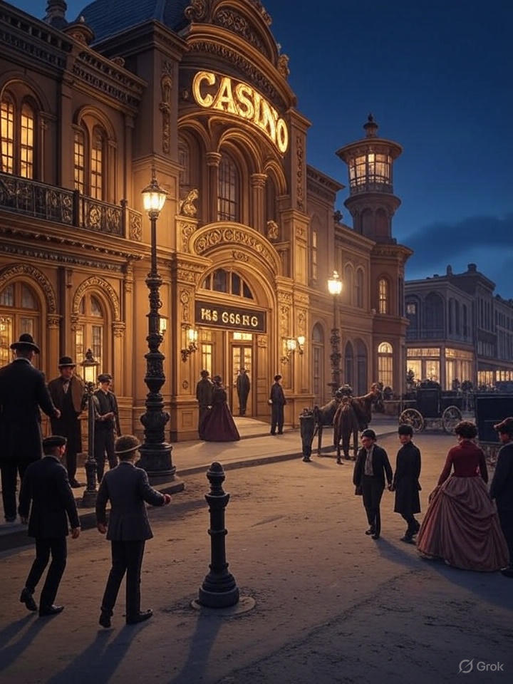 Развитие казино в американских городах периода золотой лихорадки